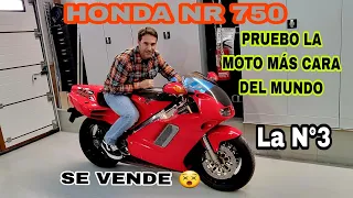 💎HONDA NR 750 Oval Piston N°3 😍 Pruebo la Mejor Moto del Mundo🚀en venta + de 100k