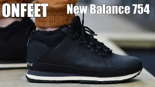 ONFEET New Balance 754 Black White (HL754BN) Review