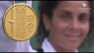 Claudia Suárez, medallista oro en Paleta Frontón. Compartamos una misma visión.