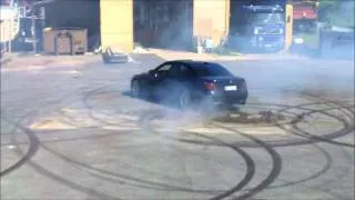 Bmw 530da burnout