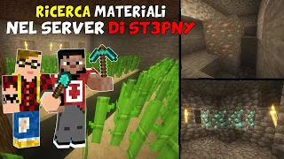 DIAMANTI e tanti altri materiali nel server MINECRAFT di @St3pNy @MoD3rNSt3pNy