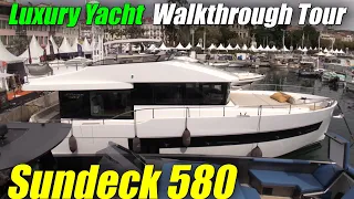 Modern Italian Trawler ! 2023 Sundeck 580