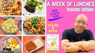 ALL NEW !!  WHAT I EAT IN A WEEK FOR LUNCH - TEACHER EDITION - NEW SCHOOL YEAR, NEW JOB.