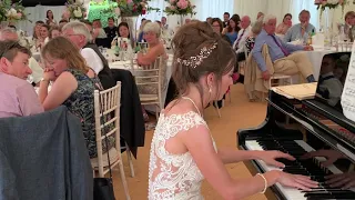 Bride surprises Groom with Debussy's Clair de Lune