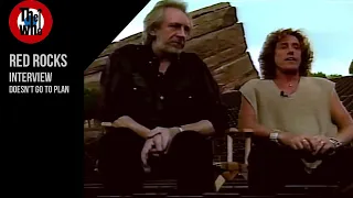 The Who at Red Rocks interview with Roger Daltrey & John Entwhistle. Rog gets fed up!