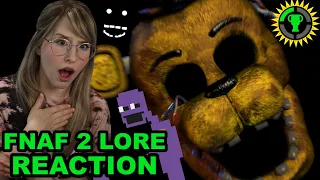 HORROR FAN REACTS TO FIVE NIGHTS AT FREDDY'S 2 LORE & HISTORY