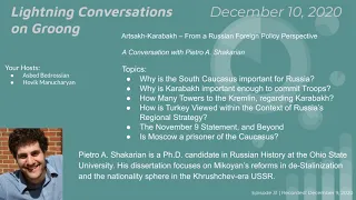 Artsakh-Karabakh – From a Russian Foreign Policy Perspective (Ep . 31)