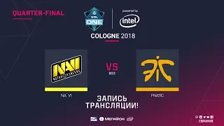 Na`Vi vs fnatic - ESL One Cologne 2018 - map2 - de_train [yXo, Enkanis]