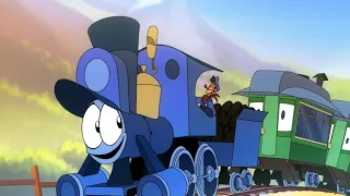 Brave Locomotive whistles