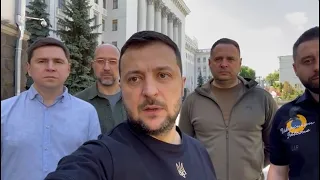 "Walczymy już od 100 dni". Zełenski opublikował krótkie wideo. Nawiązał do nagrania z 25 lutego