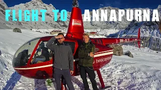 Helicopter Flight Up to Annapurna Base-camp | Nepal, Pokhara  [S2 - E14]