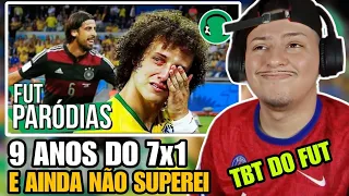 ♫ 7x1 - TRÊS ANOS DE UM DESASTRE | TBT FutParódias | REACT