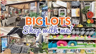 BIG LOTS HOME DECOR PATIO FURNITURE SHOP WITH ME! SPRING SUMMER GARDEN DECORATIONS GAZEBO