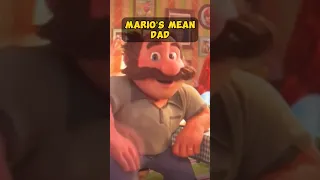 Mario’s Dad was too hard on him? #mariomovie #supermario #gametheory #nintendo #viral