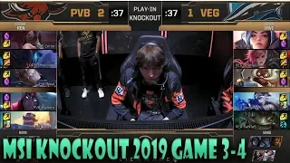 Phong Vũ Buffalo vs Vega Squadron - Game 4 | Knockouts MSI 2019 | PVB vs VEG