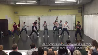 Gee, Officer Krupke (West Side Story) - Heather Kosik & David Lindo-Reid Choreography