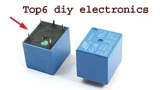 Top 6 awesome diy electronics projects using relay, super simple