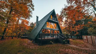 Catskills A-Frame FULL TOUR | Upstate New York Airbnb