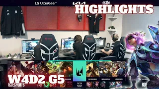G2 vs RGE - Highlights | Week 4 Day 2 S12 LEC Spring 2022 | G2 Esports vs Rogue W4D2