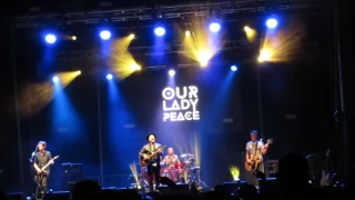 Our Lady Peace - Somewhere out There - July 29 - 2017 - WTFest in Brantford Ontario