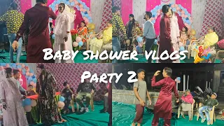 baby shower 😍🚿 vlogs with party 2🎉💘🌹❤️