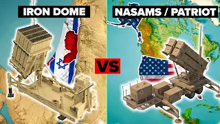 Israel's 'Iron Dome' Defense System Compared to U.S. NASAMS, Patriot