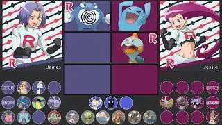 All Team Rocket's Pokemon GEN 1 - GEN 8