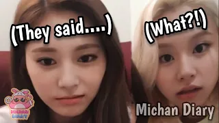 chaeyoung couldn't hold back when someone wrote this comment to tzuyu