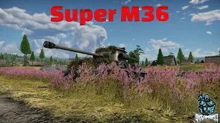 War Thunder Super M36 !! ( M36B2 Jackson HEATFS )