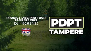 1st round LIVE | Prodigy Disc Pro Tour Tampere 2022