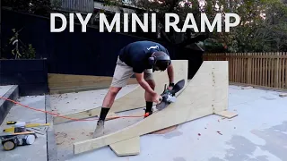 The Hardest Part of my DIY Mini Ramp