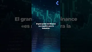 ¿El poder de BINANCE es NEGATIVO?