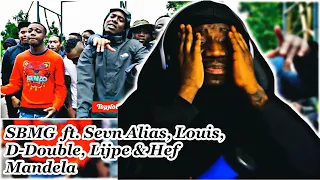 SBMG - Mandela ft. Sevn Alias, Louis, D-Double, Lijpe & Hef (Prod. Raoul ‘808' Ilahi) | REACTION