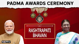 PM Modi Live: PM Modi Attends Padma Awards 2024 Ceremony At Rashtrapati Bhavan | NDTV 24x7 Live TV