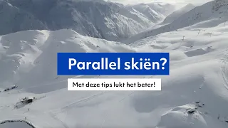 Parallel skiën? Met deze tips lukt het beter!