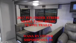 2017 FUN FINDER XTREME BY CRUISER RV MODEL 29DS 3380 TRAVEL TRAILER