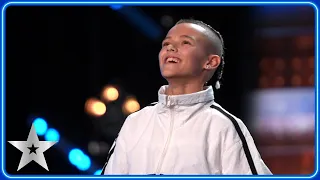 Amanda and Alesha SURPRISE 10-year-old dancer, Trey | Auditions | BGT 2024