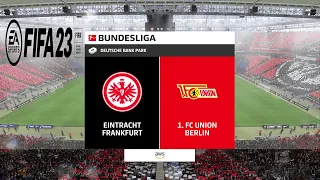 FIFA 23 - Eintracht Frankfurt vs Union Berlin - Bundesliga - Gameplay - Xbox Series, PS5