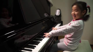 Anke Chen_Age 5_Plays J.S.Bach Prelude No.6 in D Minor, BWV 875