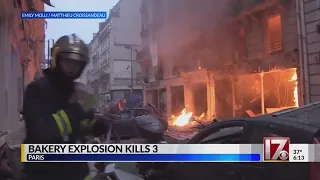 3 killed in massive gas leak explosion in Paris