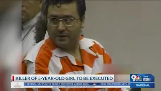 Killer of 5-year-old girl to be executed on Thursday