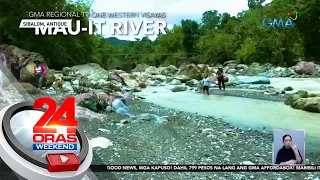 Ilog na tinaguriang "rainbow river" dahil sa mga makulay na bato, dinarayo | 24 Oras Weekend