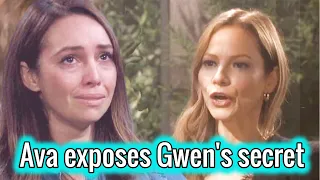 NBC Days of our lives Spoilers: Ava accuses Gwen of killing Abigail, the secret is exposed.