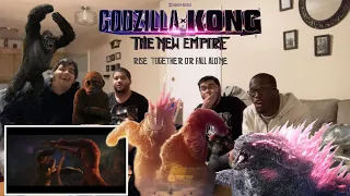 THE FIGHTING IS GONNA BE INTENSE AF!! | Godzilla x Kong: The New Empire Official Trailer 2 Reaction