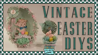 Vintage Easter Decor /Dollar Tree