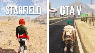 Starfield vs. GTA V | Graphics & Physics Comparison!