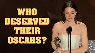 Who Did (& Who Didn't) Deserve Their Oscars in 2024