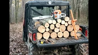 #283 Quick Loads of Firewood With Minimal Gear