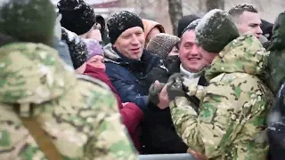 Торжественный ритуал принятия Военной присяги. Войсковая часть 3214, Минск