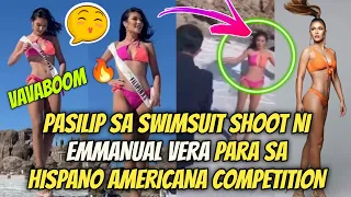 Emmanuele Vera's SNEAK PEEK ON HER SWIMSUIT SHOOT FOR REINA HISPANO AMERICANA 2021 COMPETITION